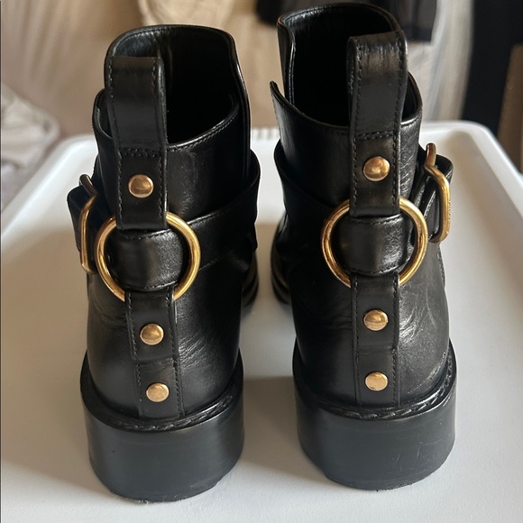 Chloé Diane Ankle Boot in Black Size 38.5 - Picture 6 of 15